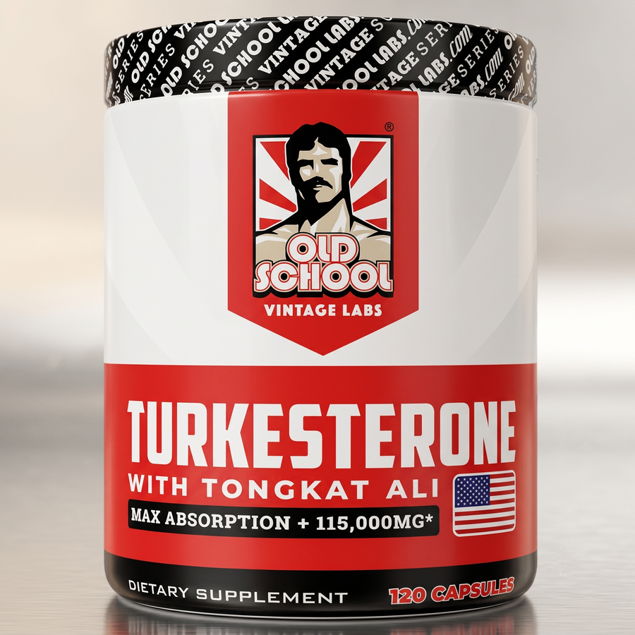 Turkesterone Old School — Energía y Rendimiento Natural