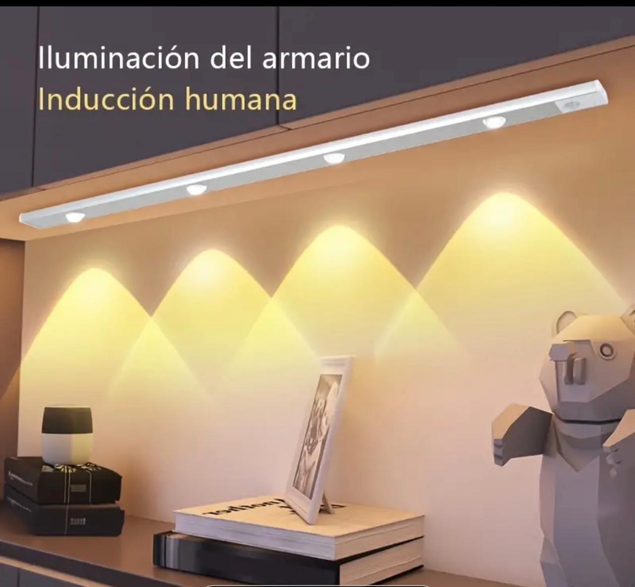 Luz Barra Led Con Sensor Y Recargable