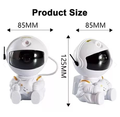 Lámpara Proyector Astronauta Galaxy — Convierte Tu Cuarto en el Universo