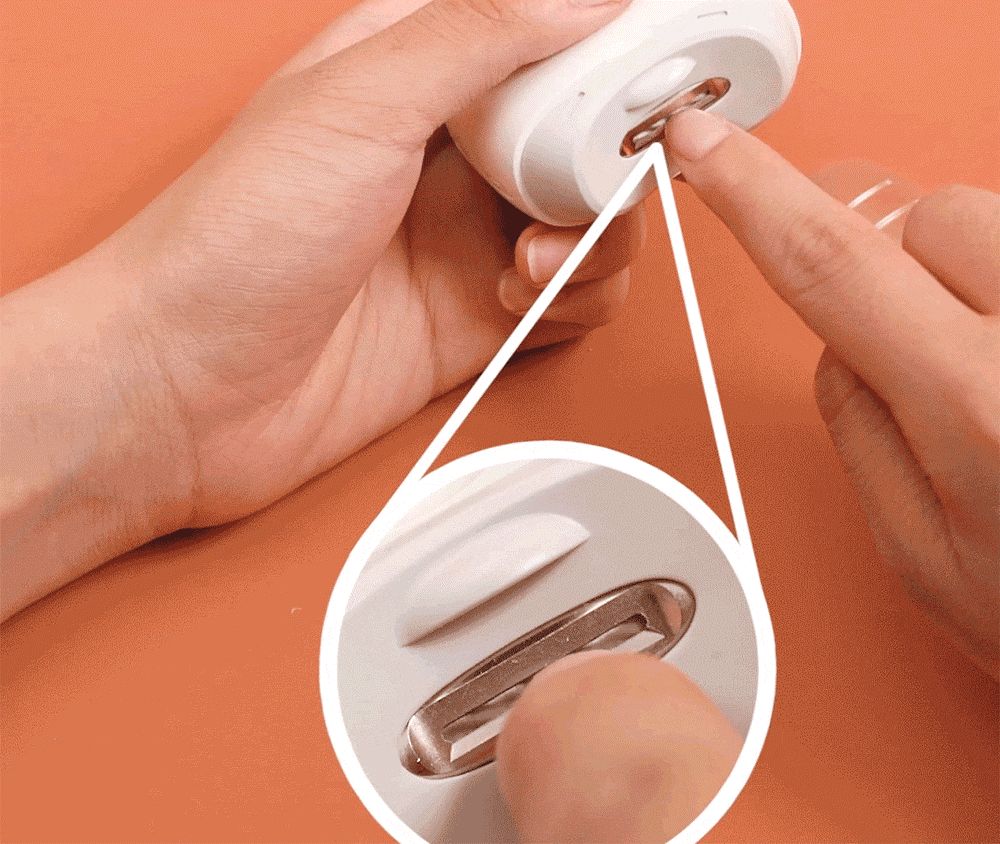 Corta Uñas Eléctrico - Sin Dolor, Seguro para Toda la Familia