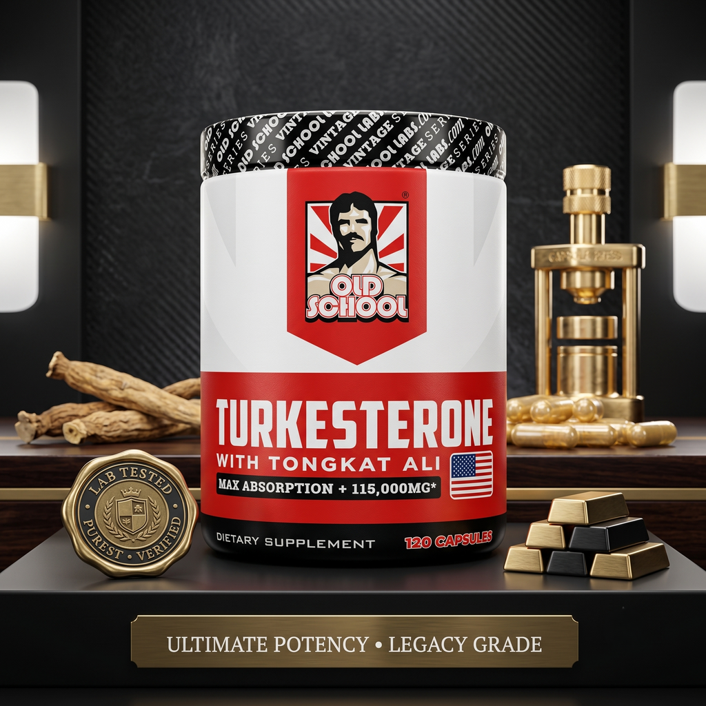 Turkesterone Old School — Energía y Rendimiento Natural